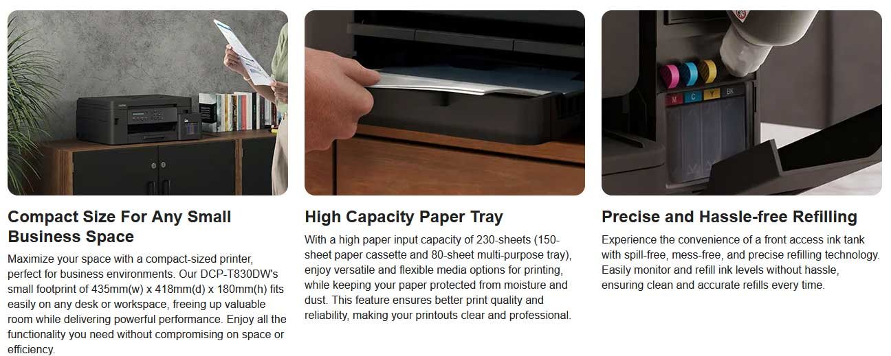 Brother MFC-T830DW Photocopy Machine Sri Lanka