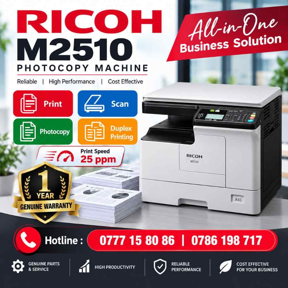Ricoh M2510 Photocopy Machine in Sri Lanka